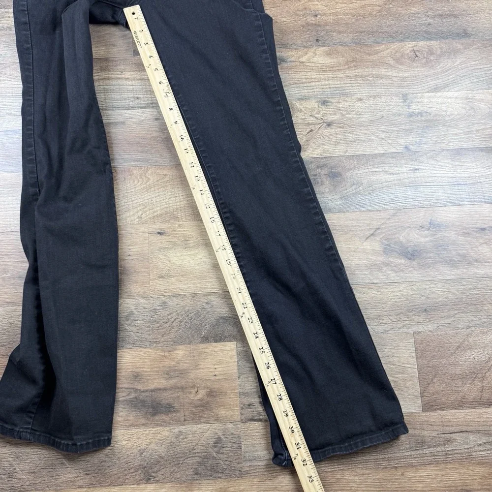 Levi's 725 High Rise Bootcut Jeans Size 29x32 Black